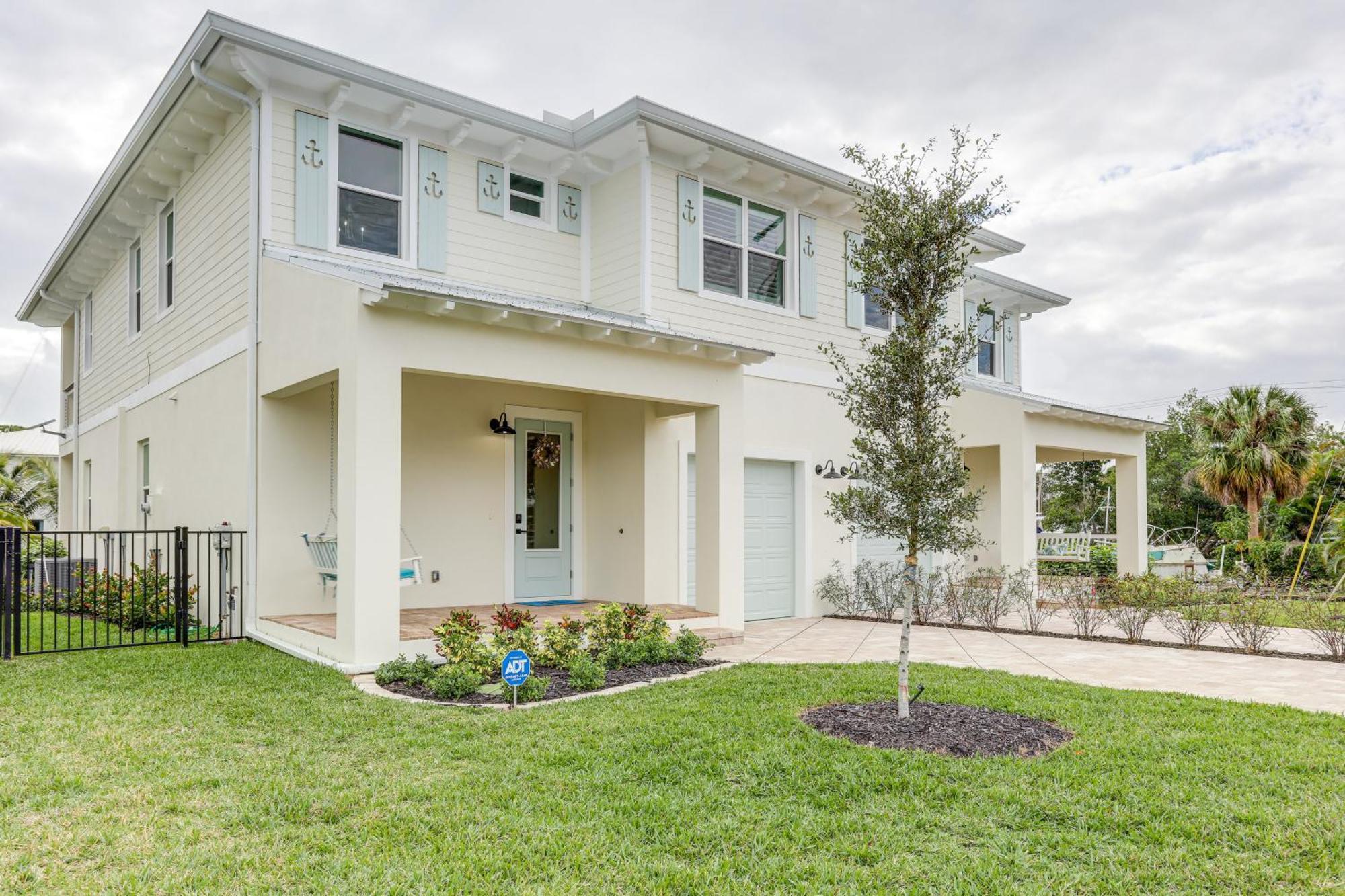 Waterfront Stuart Townhome With Private Pool! 외부 사진