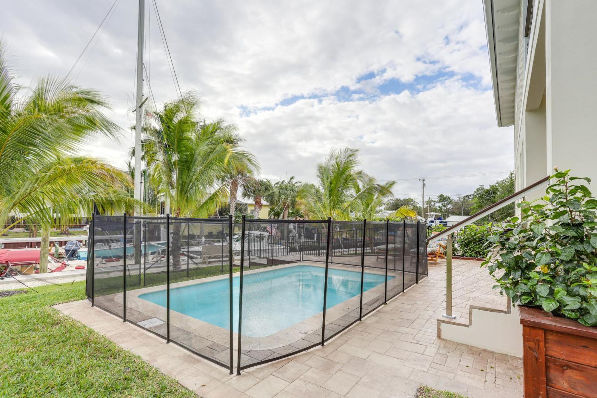 Waterfront Stuart Townhome With Private Pool! 외부 사진