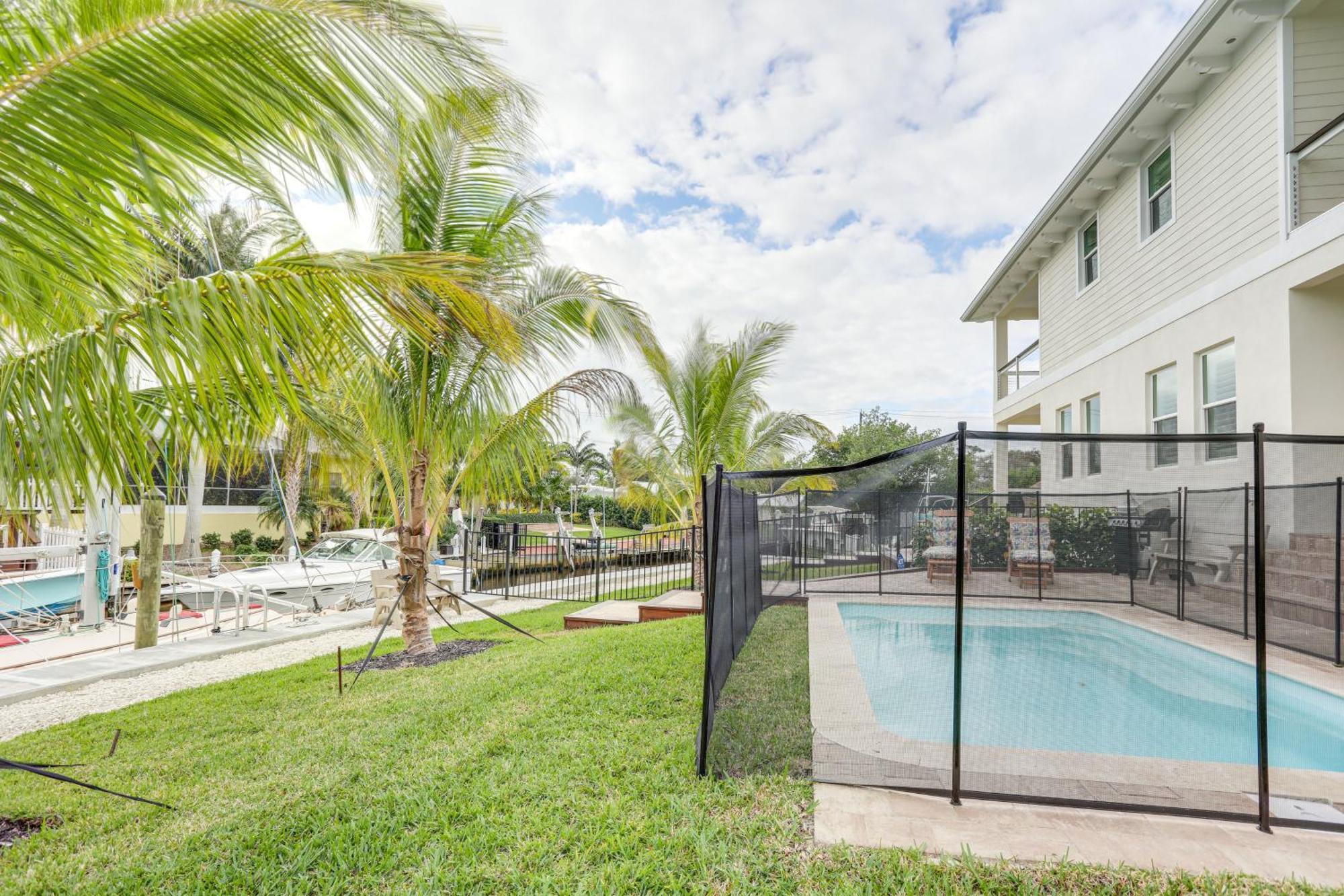 Waterfront Stuart Townhome With Private Pool! 외부 사진