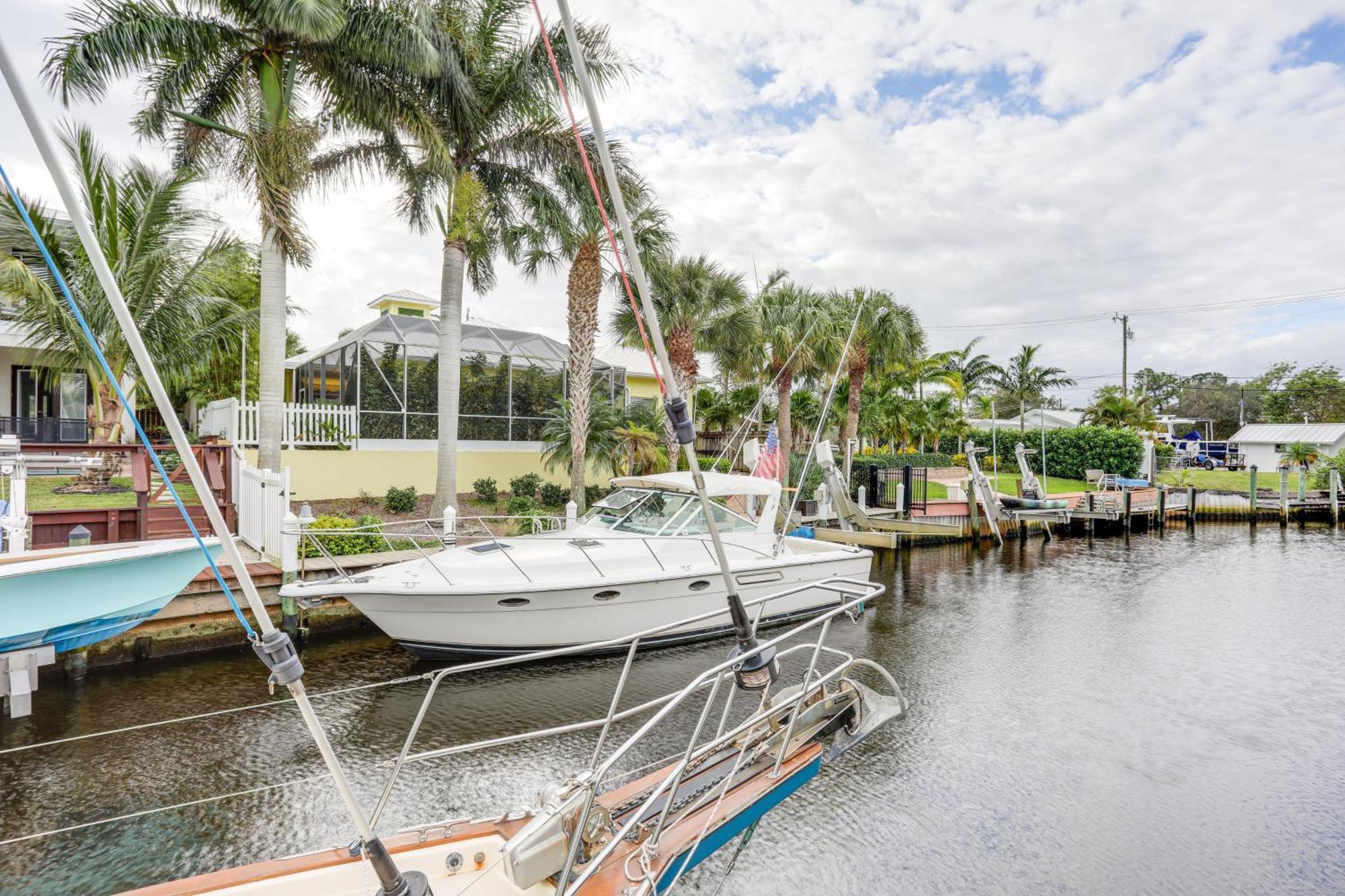 Waterfront Stuart Townhome With Private Pool! 외부 사진