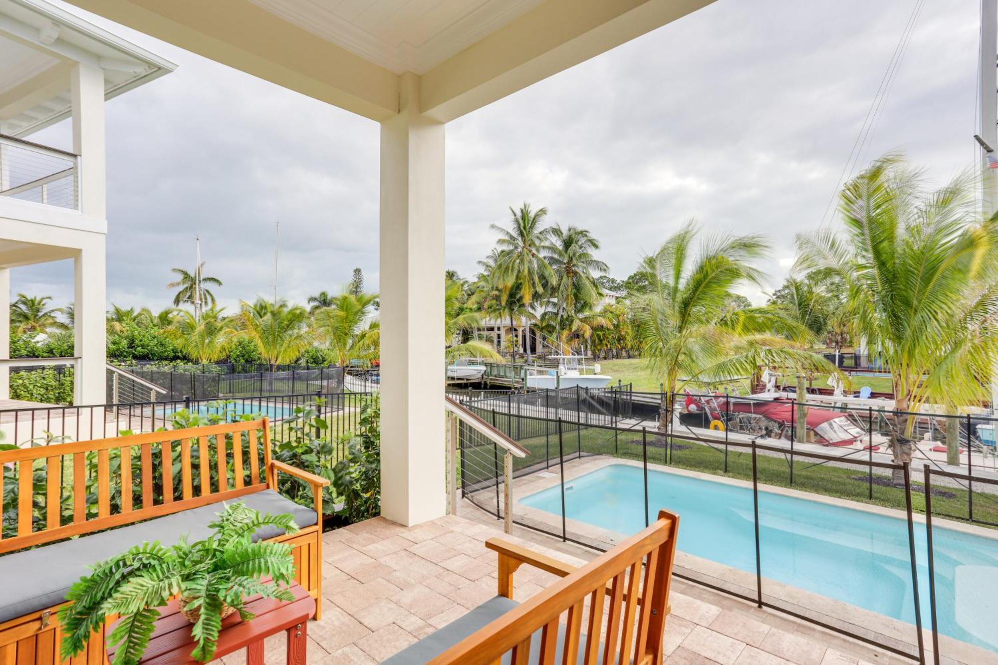 Waterfront Stuart Townhome With Private Pool! 외부 사진